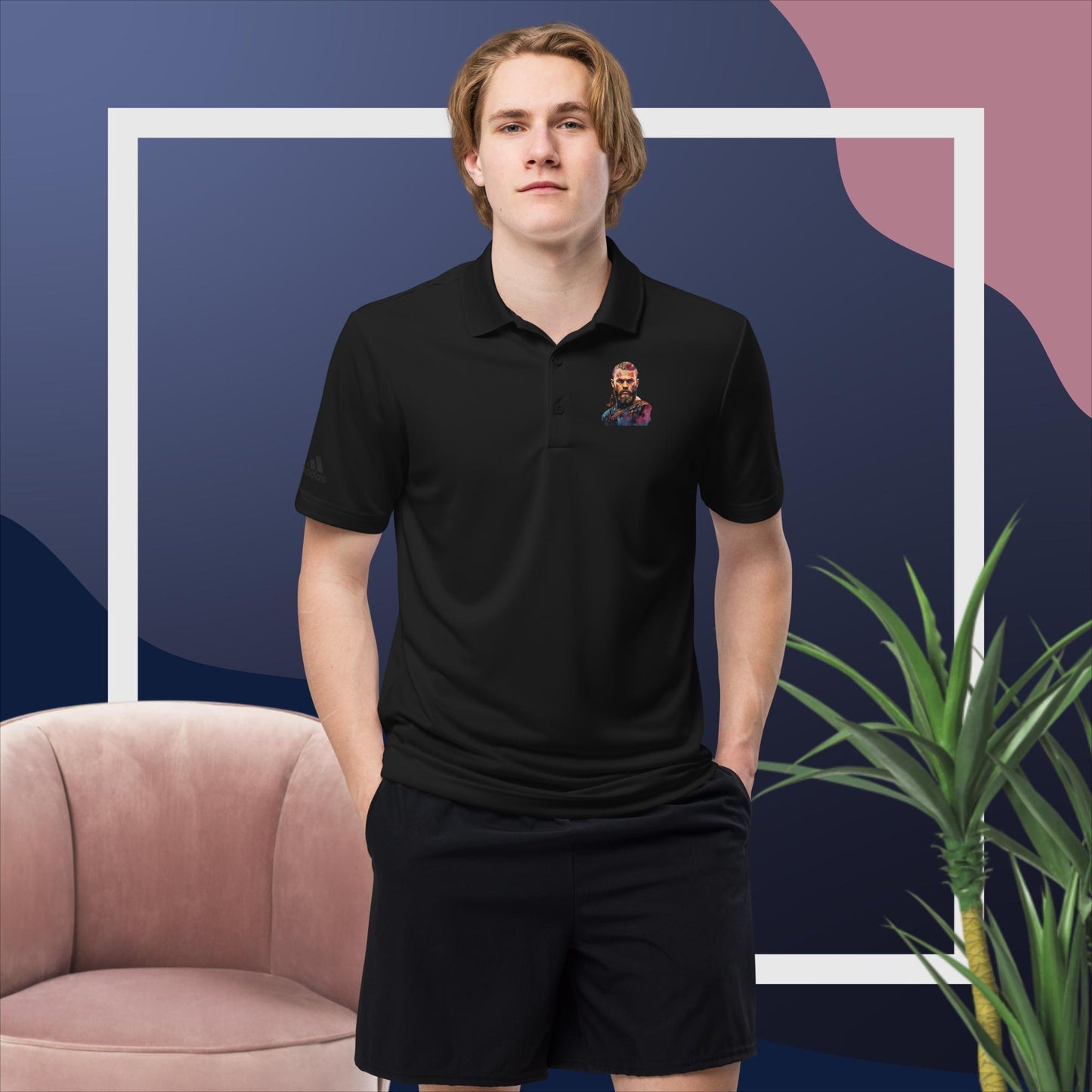 Polo premium adidas : L'Age Viking