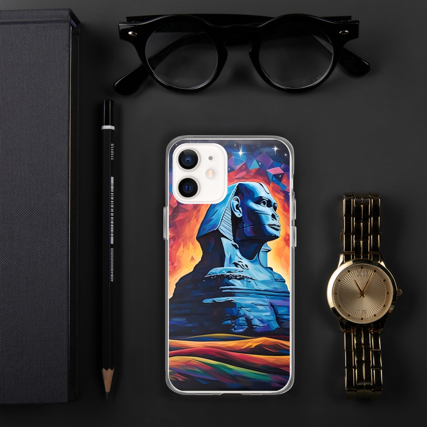 Coque pour iPhone® : Le sphinx de Gizeh, mystère aux pieds des pyramides
