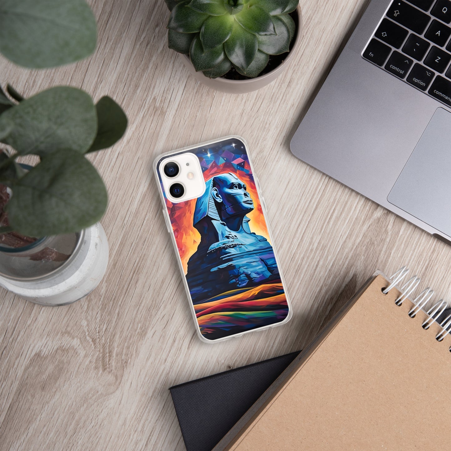 Coque pour iPhone® : Le sphinx de Gizeh, mystère aux pieds des pyramides