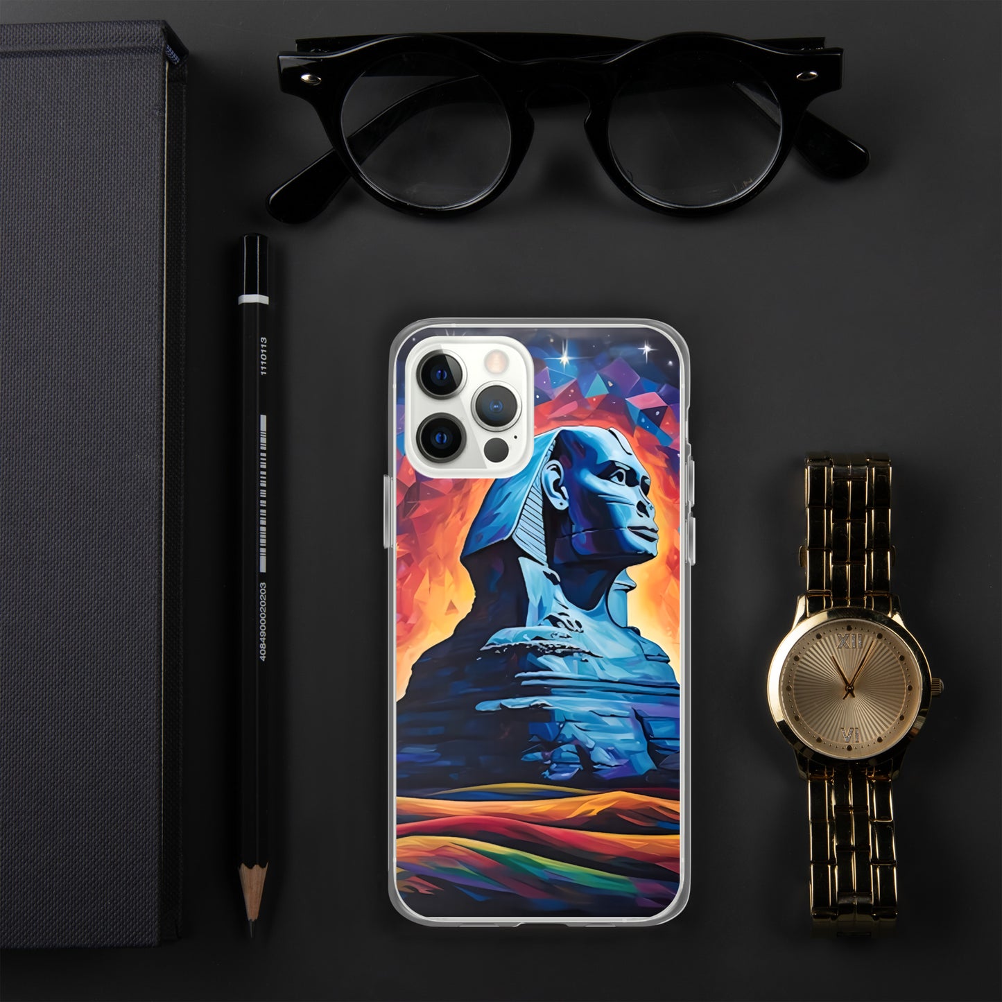 Coque pour iPhone® : Le sphinx de Gizeh, mystère aux pieds des pyramides
