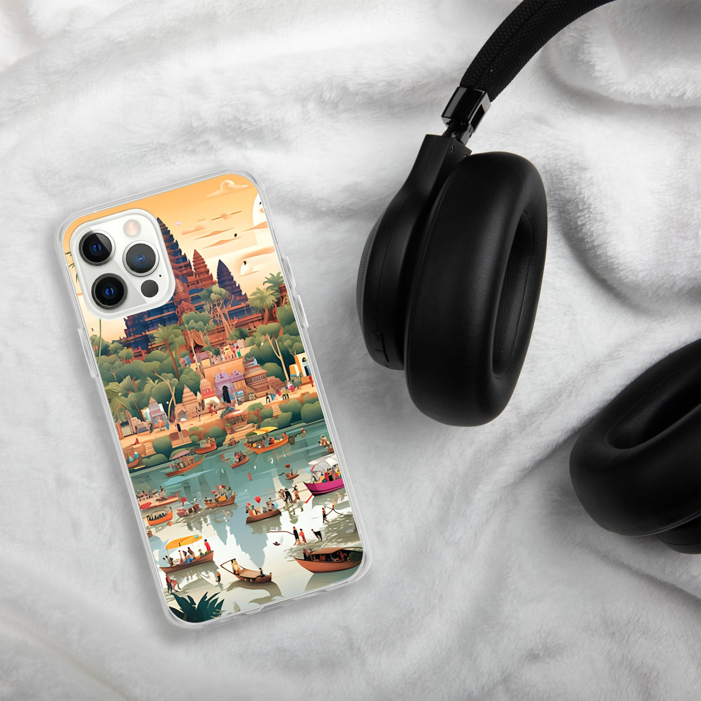 Coque pour iPhone® : Angkor Wat, merveille architecturale