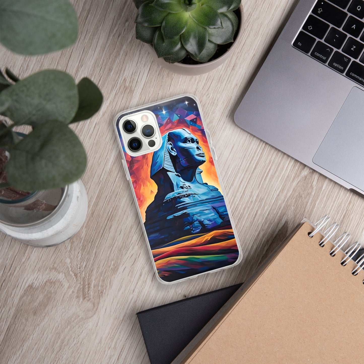 Coque pour iPhone® : Le sphinx de Gizeh, mystère aux pieds des pyramides