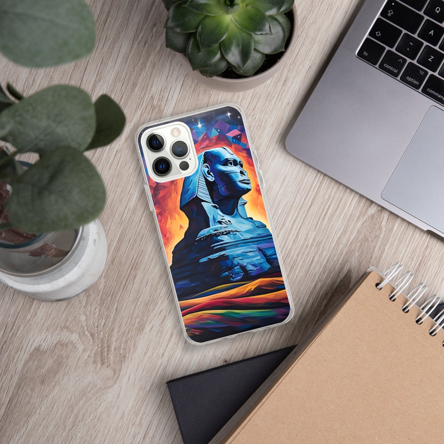 Coque pour iPhone® : Le sphinx de Gizeh, mystère aux pieds des pyramides