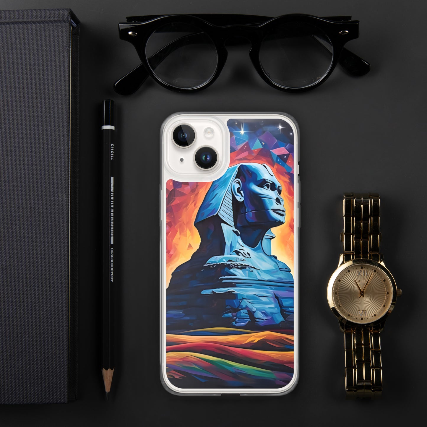 Coque pour iPhone® : Le sphinx de Gizeh, mystère aux pieds des pyramides