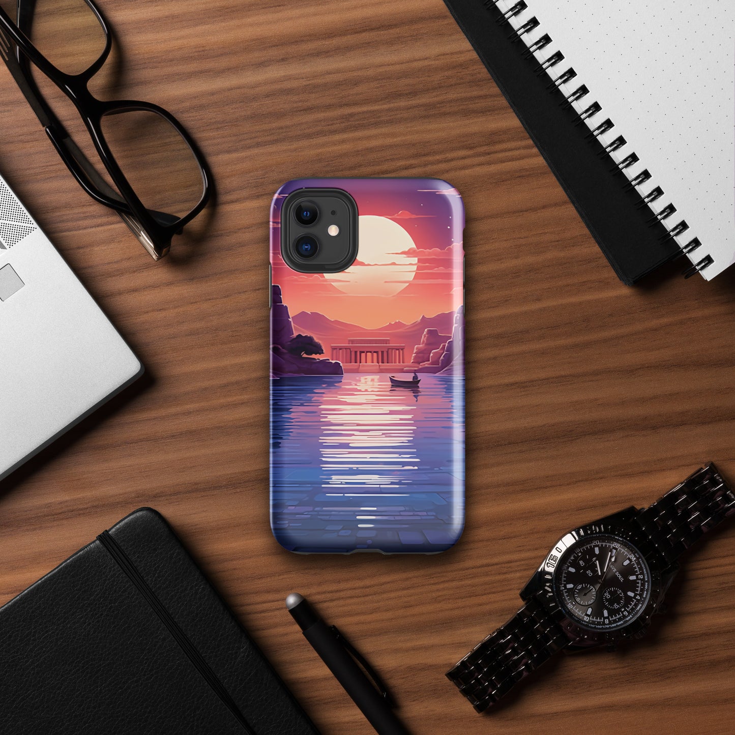 Coque d'iPhone® rigide : Philae, l'ile d'Isis