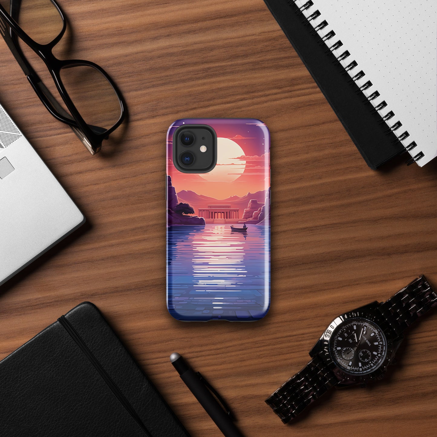 Coque d'iPhone® rigide : Philae, l'ile d'Isis