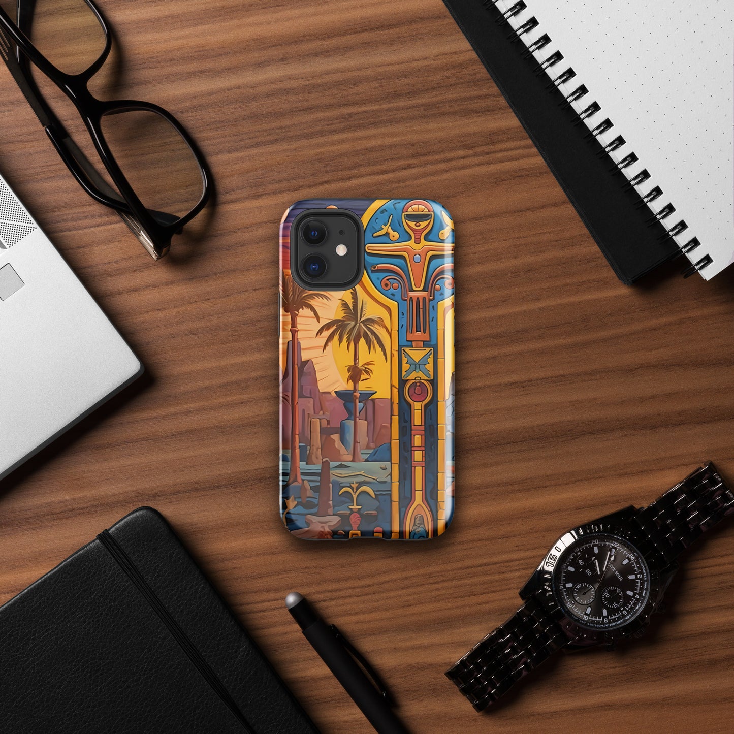 Coque d'iPhone® rigide : La croix d'Ankh, symbole de vie éternelle