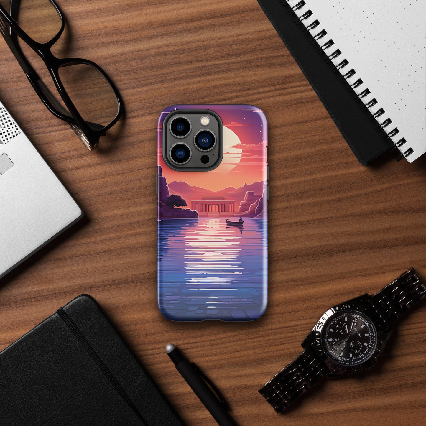 Coque d'iPhone® rigide : Philae, l'ile d'Isis