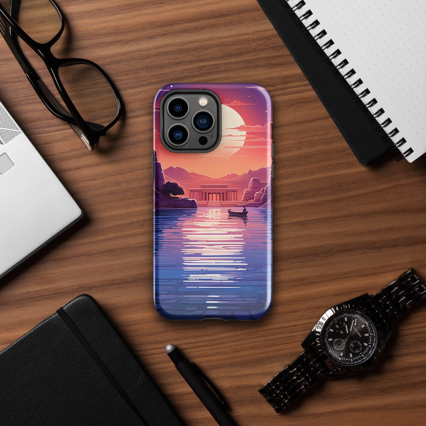 Coque d'iPhone® rigide : Philae, l'ile d'Isis