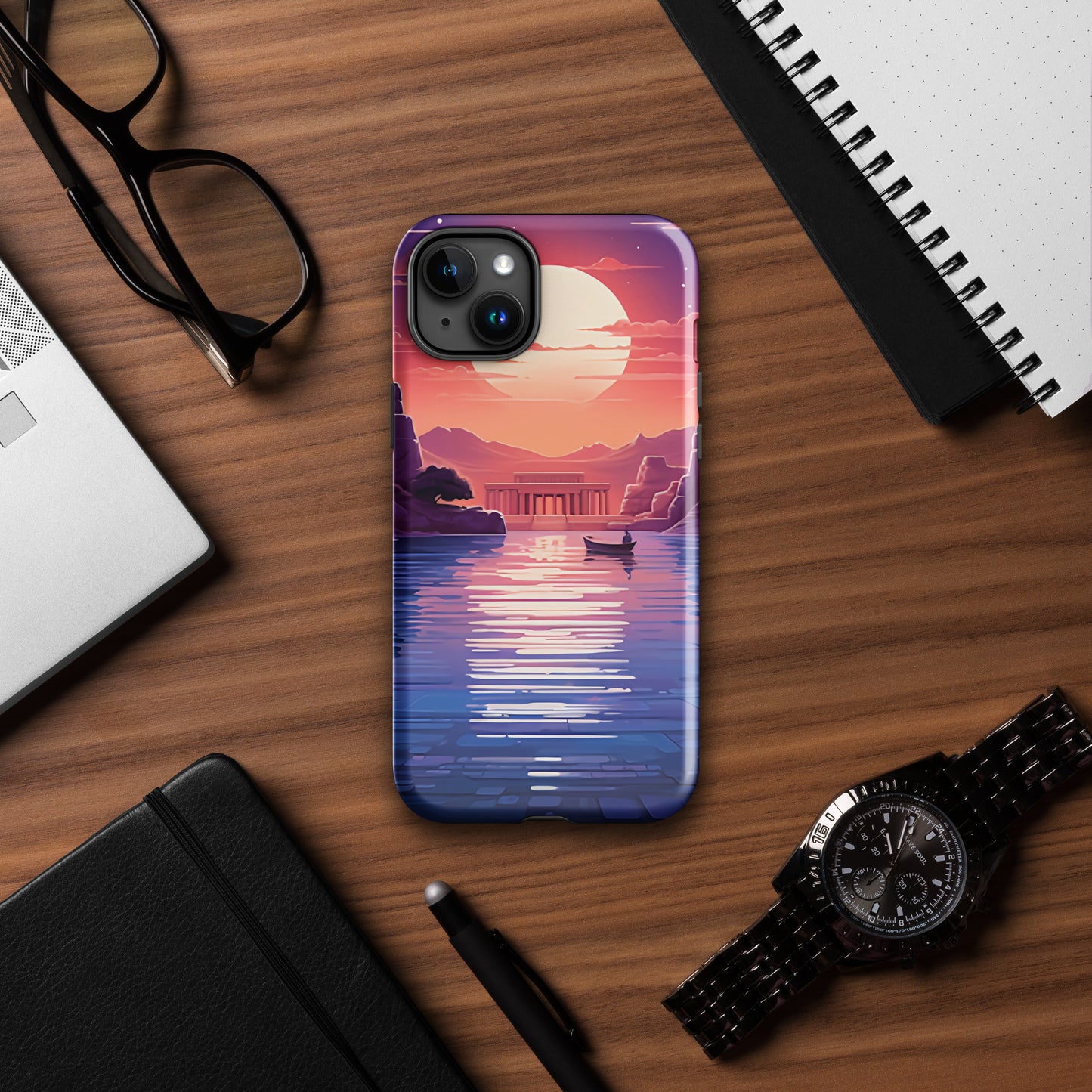 Coque d'iPhone® rigide : Philae, l'ile d'Isis