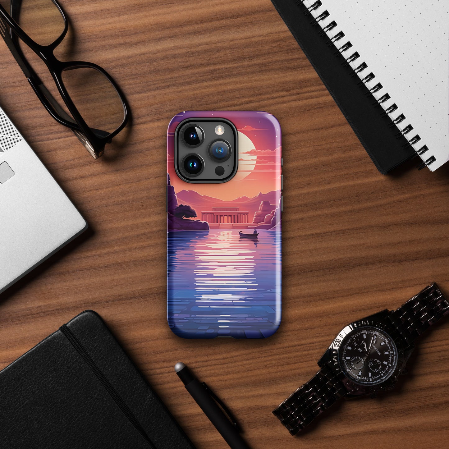 Coque d'iPhone® rigide : Philae, l'ile d'Isis