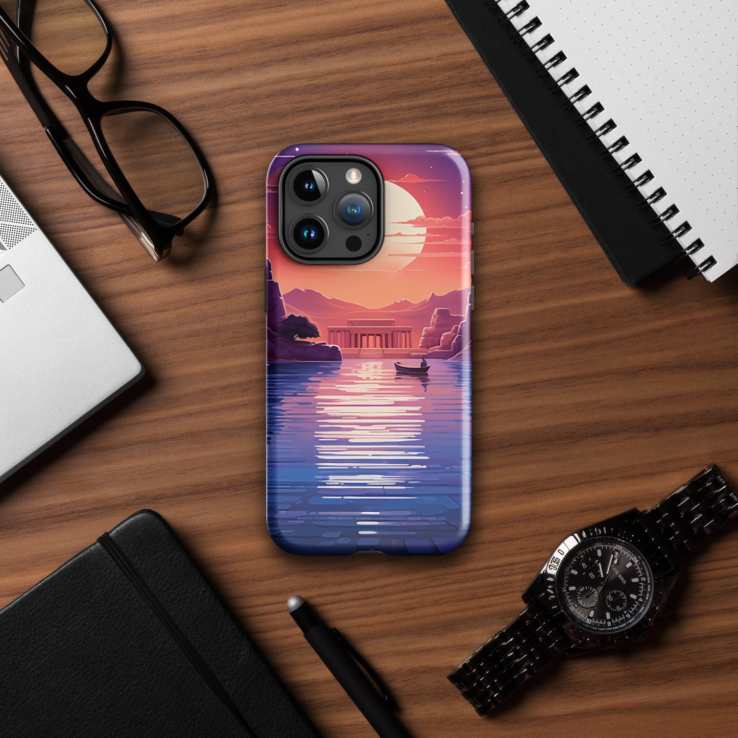 Coque d'iPhone® rigide : Philae, l'ile d'Isis