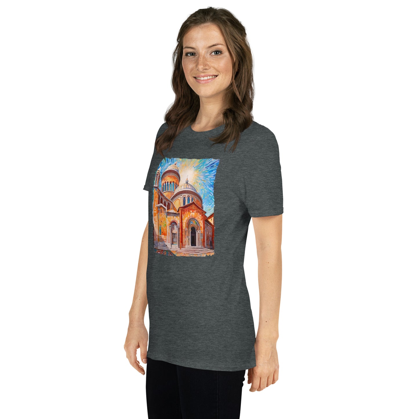 T-shirt Unisexe à Manches Courtes : Ravenne, entre Histoire et mosaïques