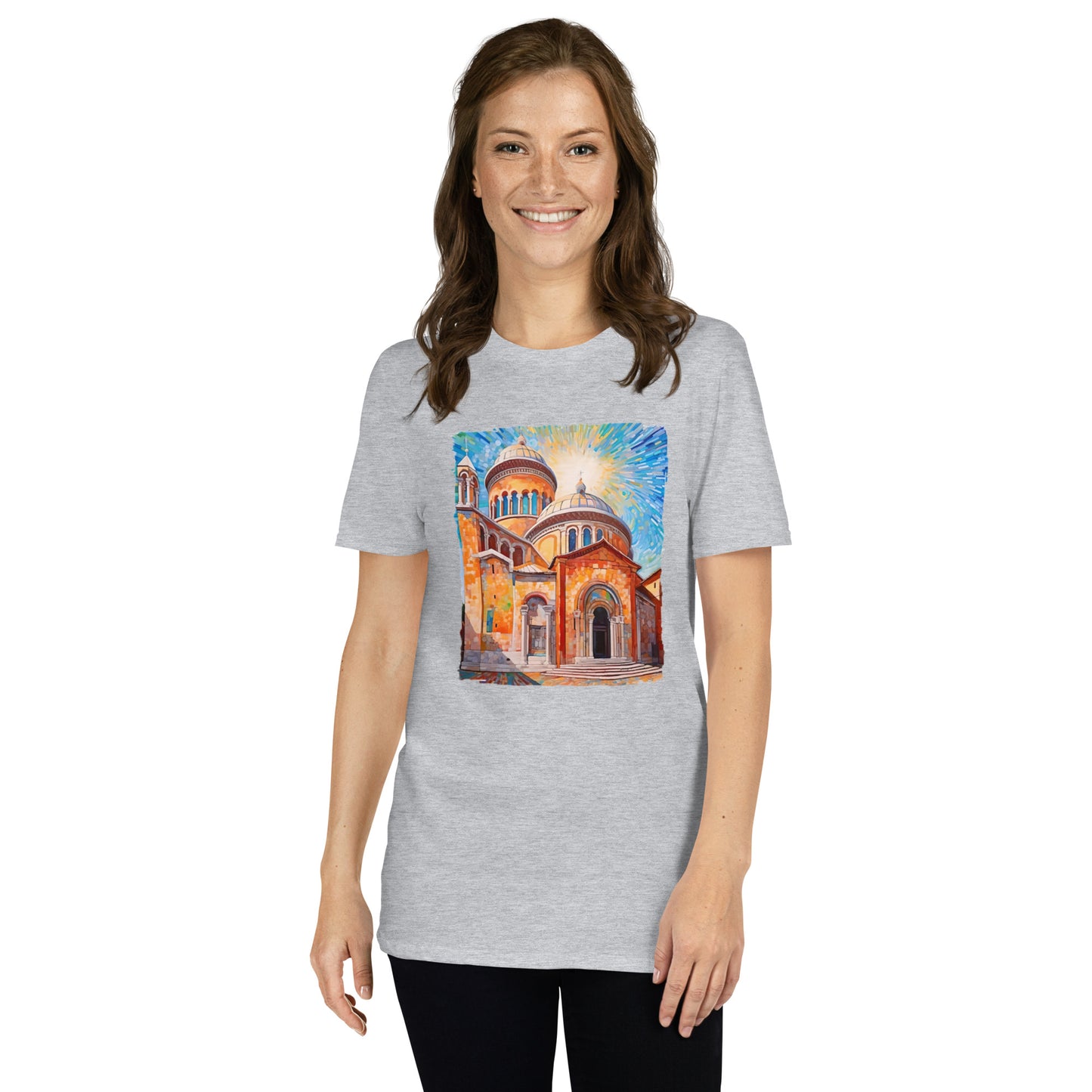 T-shirt Unisexe à Manches Courtes : Ravenne, entre Histoire et mosaïques