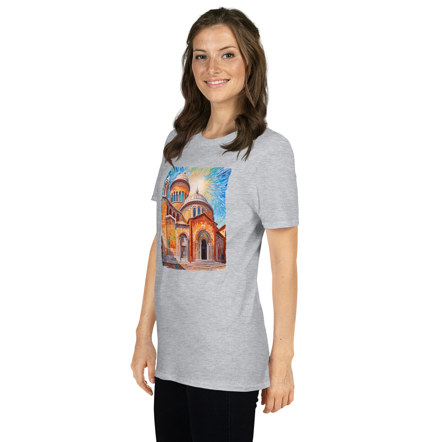 T-shirt Unisexe à Manches Courtes : Ravenne, entre Histoire et mosaïques