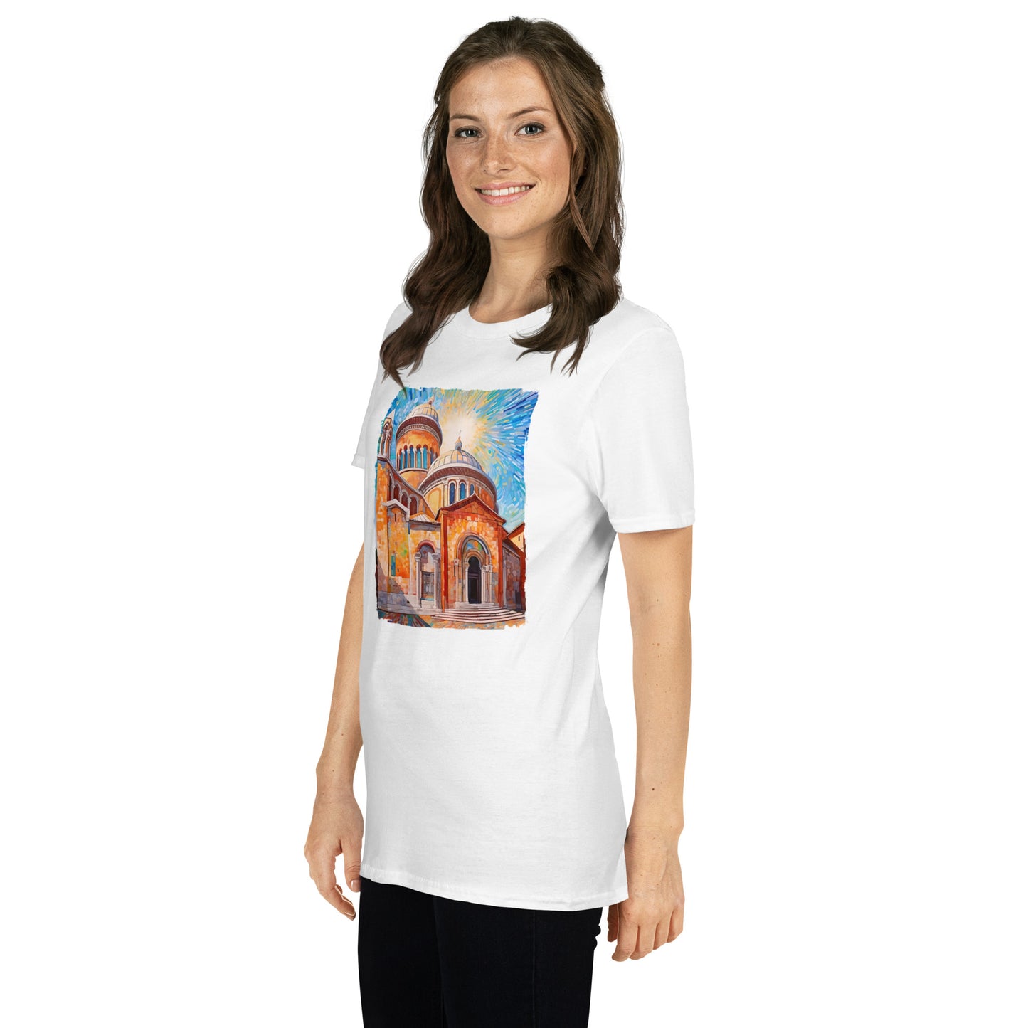 T-shirt Unisexe à Manches Courtes : Ravenne, entre Histoire et mosaïques