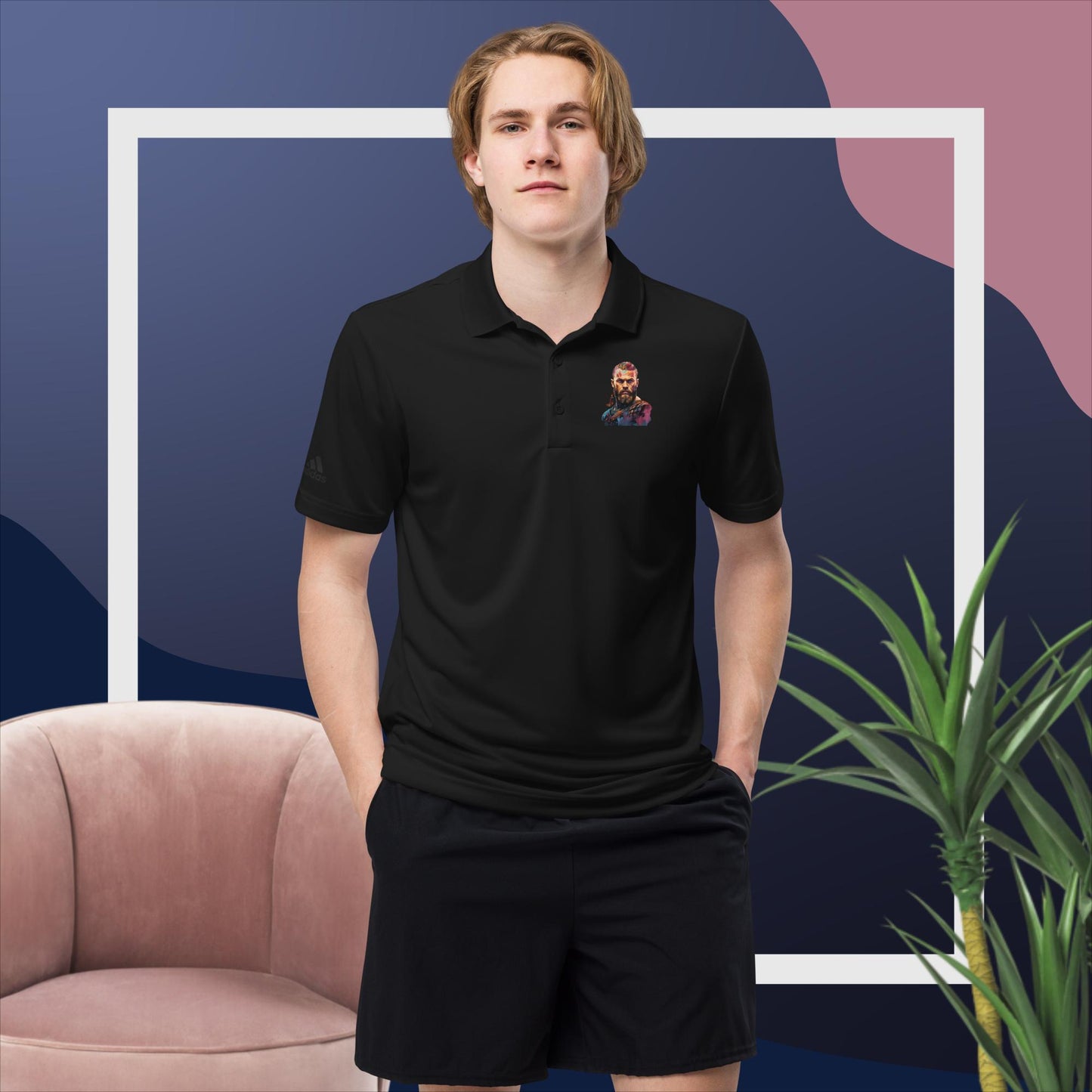 Polo premium adidas : L'Age Viking