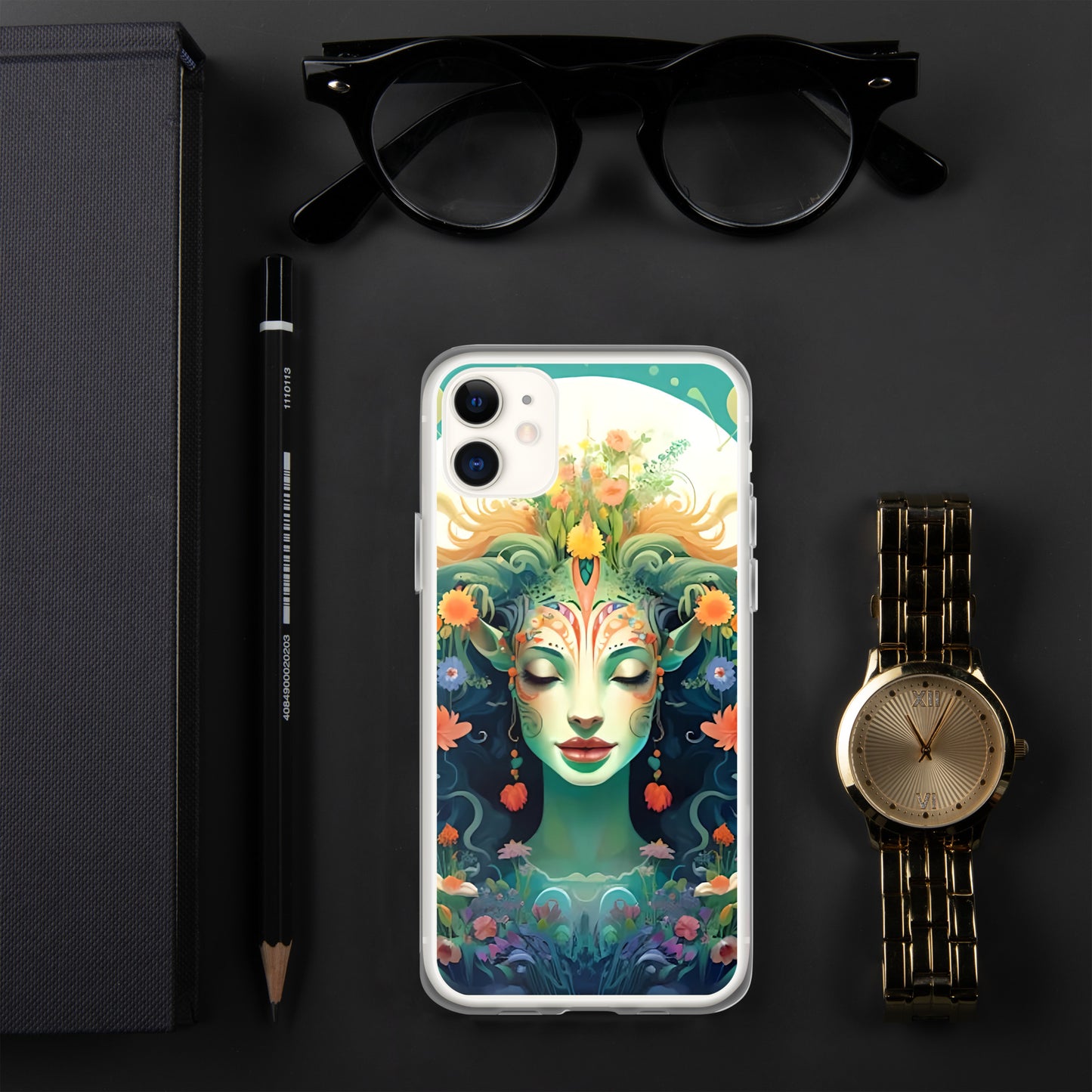 Coque pour iPhone® : Hathor, déesse de l'amour