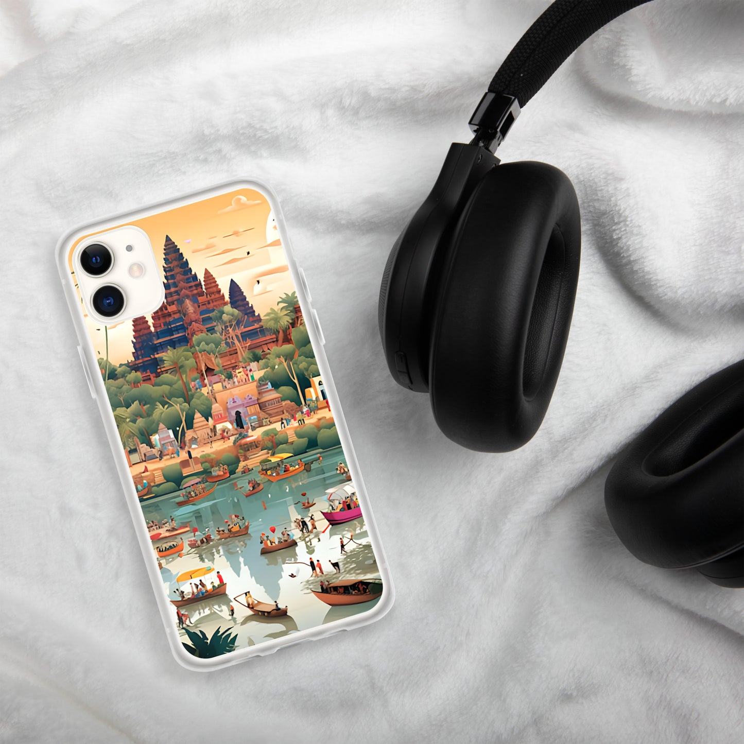 Coque pour iPhone® : Angkor Wat, merveille architecturale