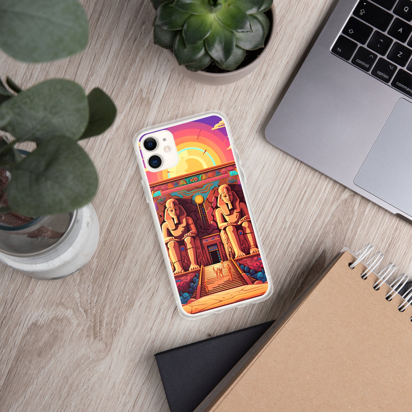 Coque pour iPhone® : Abu Simbel, alignement astronomique