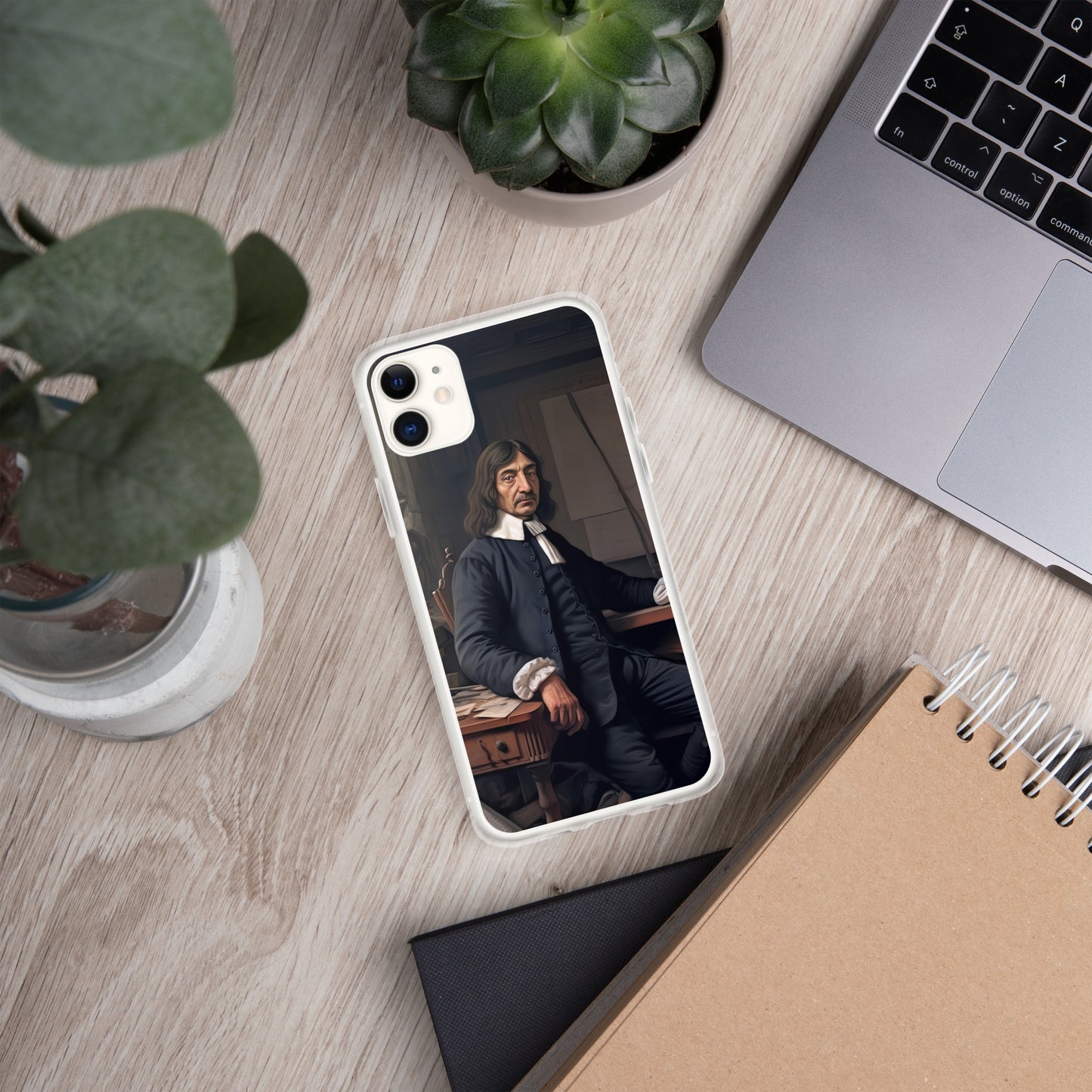 Coque pour iPhone® : Descartes, la recherche de la vérité