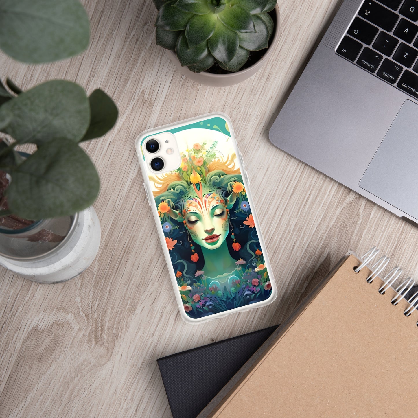 Coque pour iPhone® : Hathor, déesse de l'amour