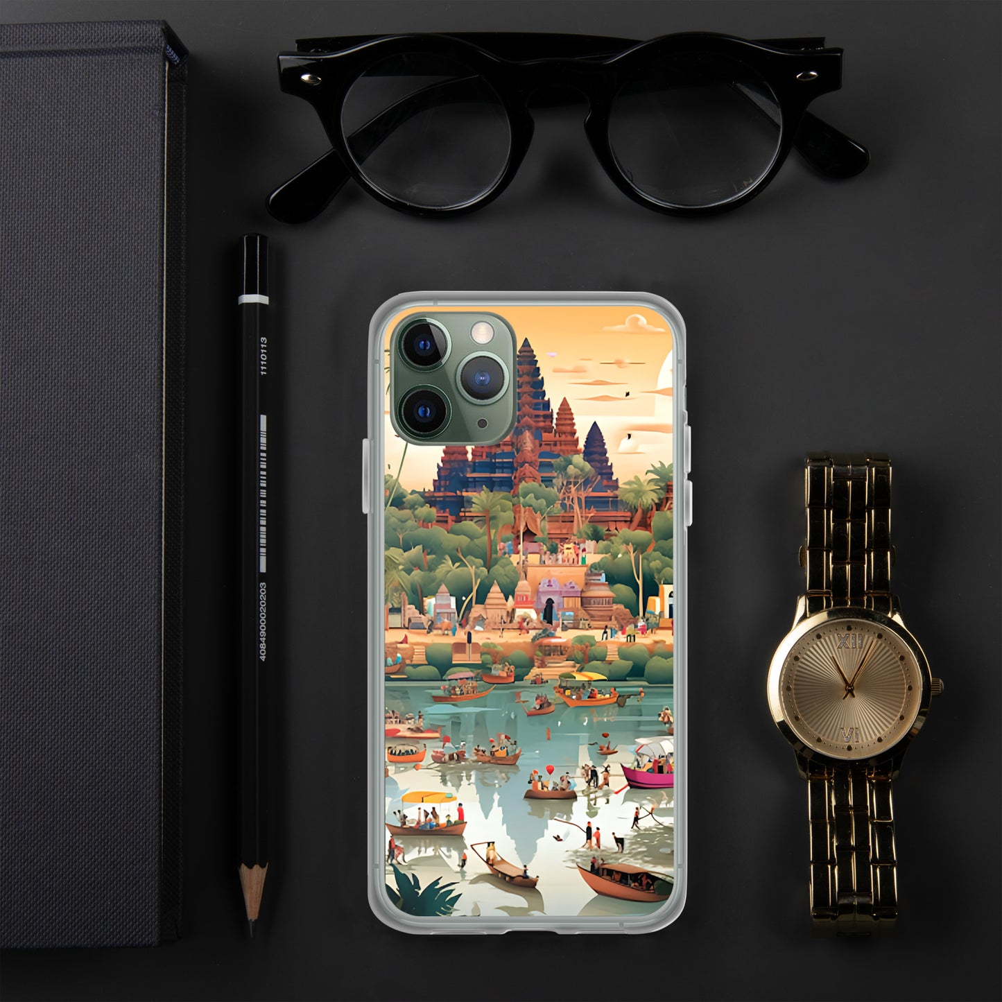 Coque pour iPhone® : Angkor Wat, merveille architecturale