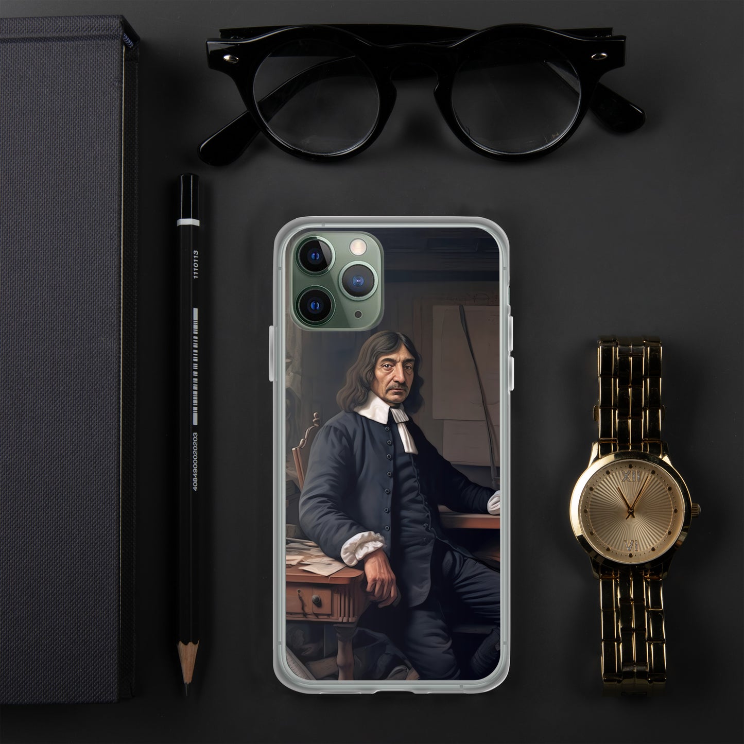 Coque pour iPhone® : Descartes, la recherche de la vérité