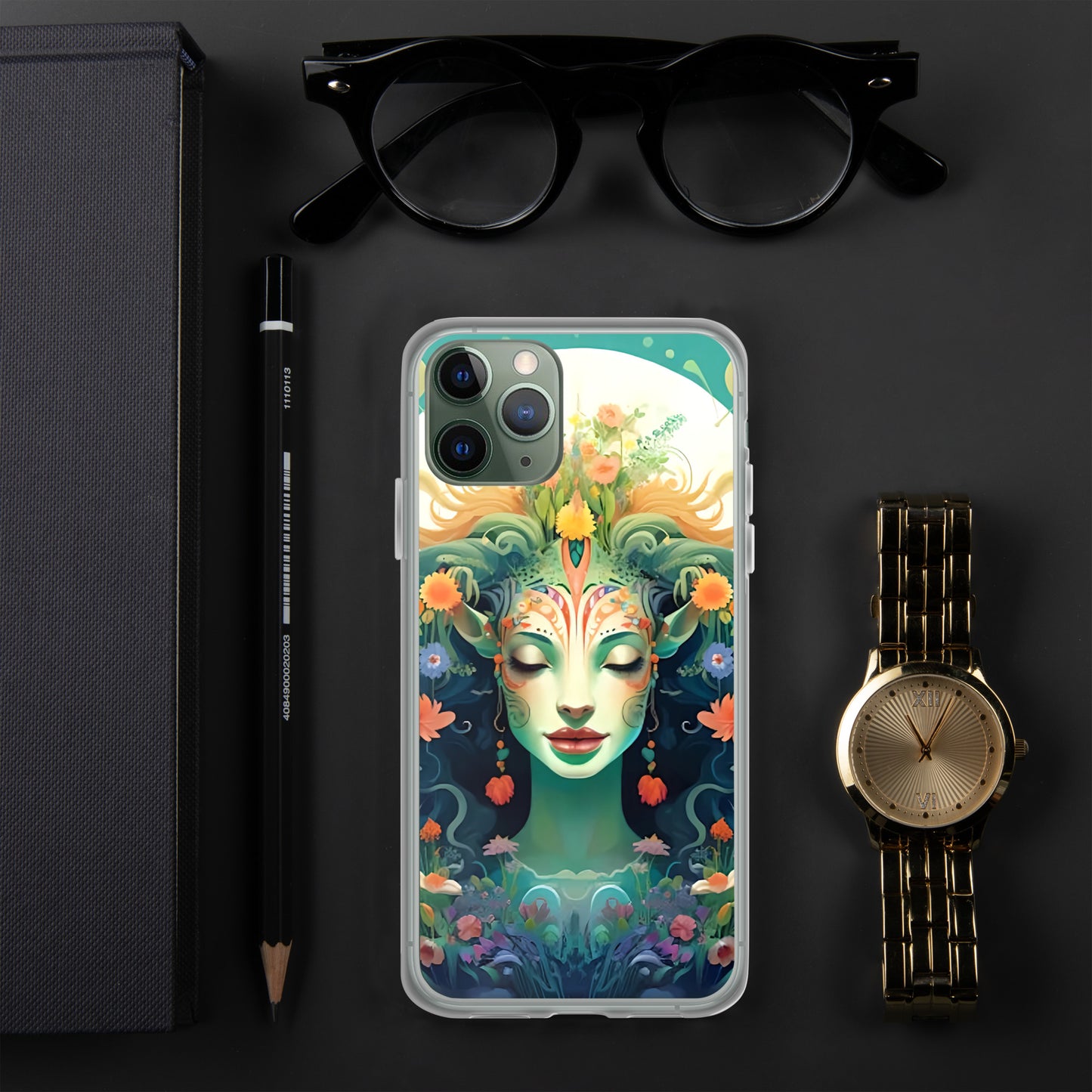 Coque pour iPhone® : Hathor, déesse de l'amour