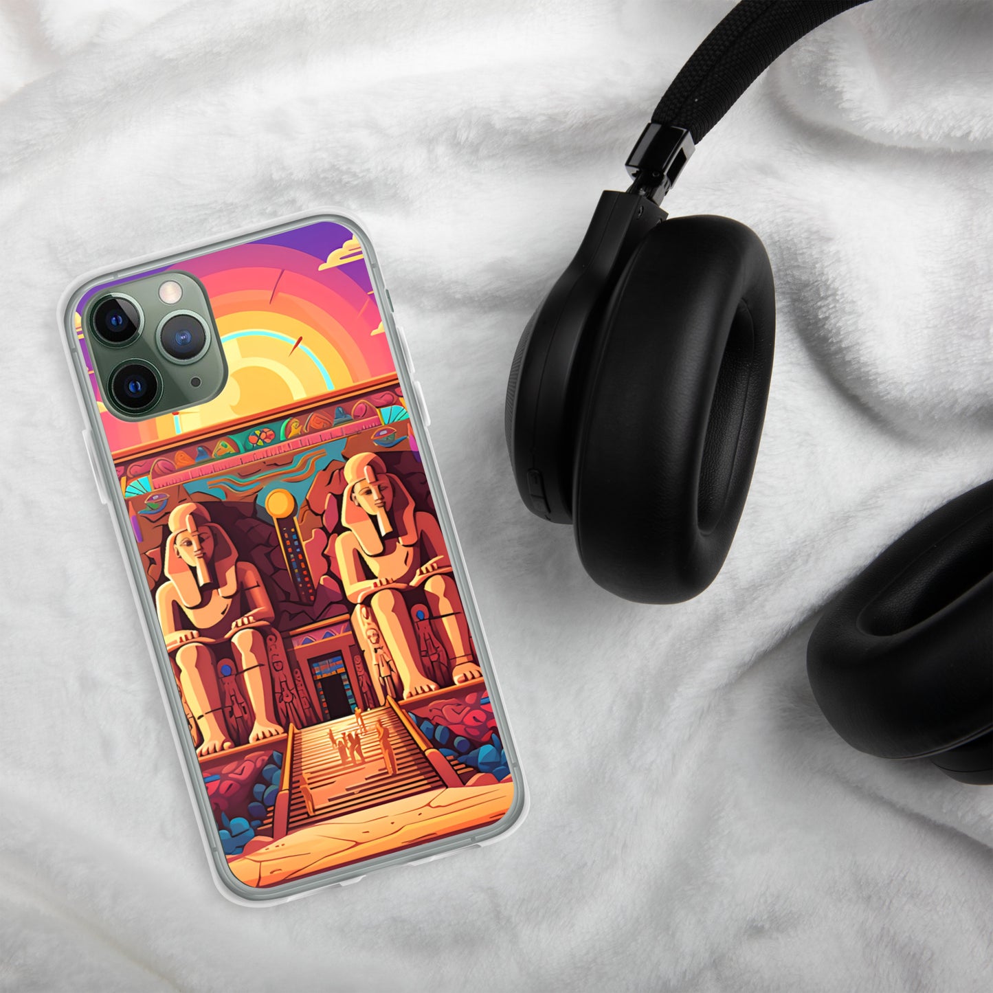 Coque pour iPhone® : Abu Simbel, alignement astronomique