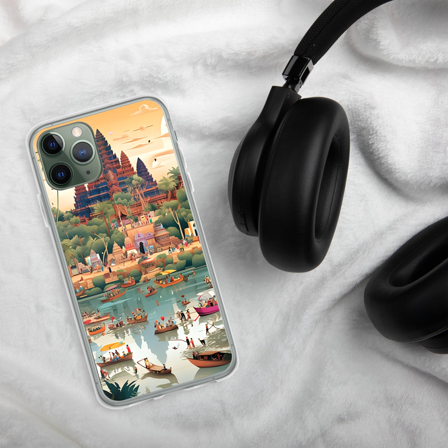 Coque pour iPhone® : Angkor Wat, merveille architecturale