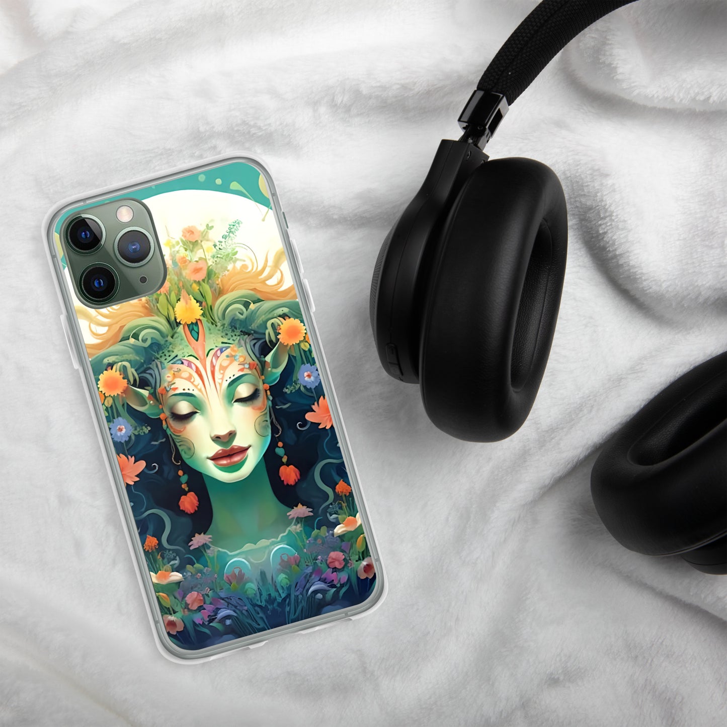 Coque pour iPhone® : Hathor, déesse de l'amour