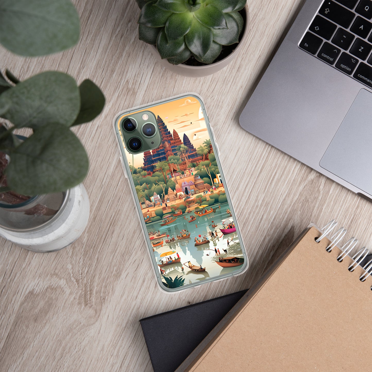 Coque pour iPhone® : Angkor Wat, merveille architecturale