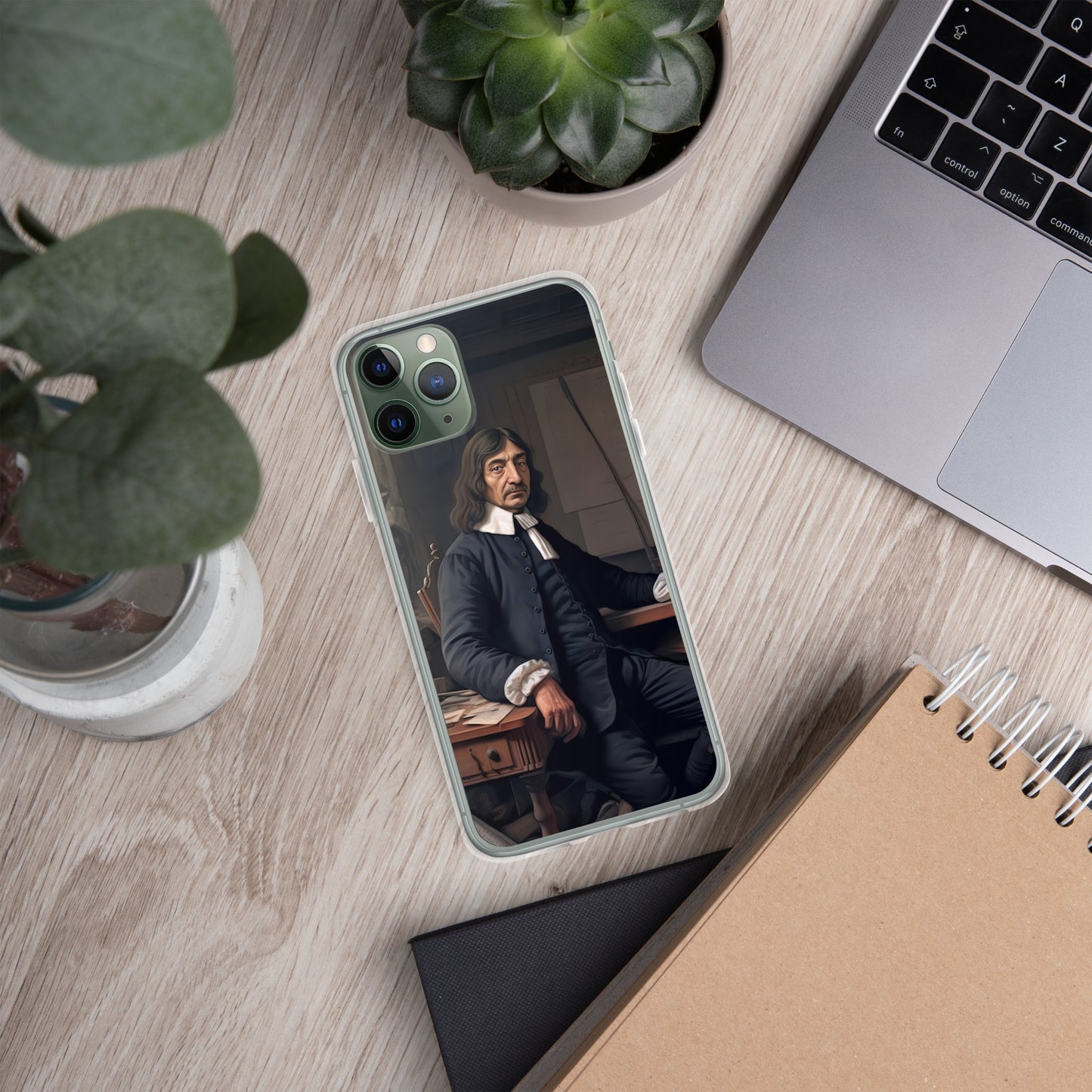 Coque pour iPhone® : Descartes, la recherche de la vérité