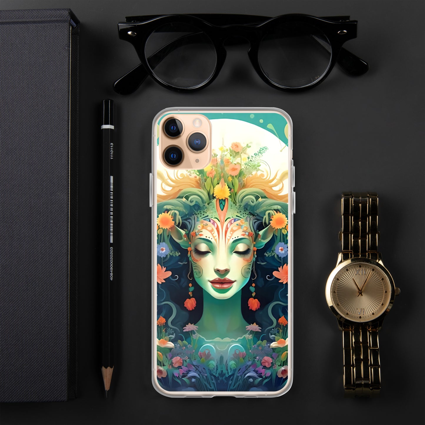 Coque pour iPhone® : Hathor, déesse de l'amour