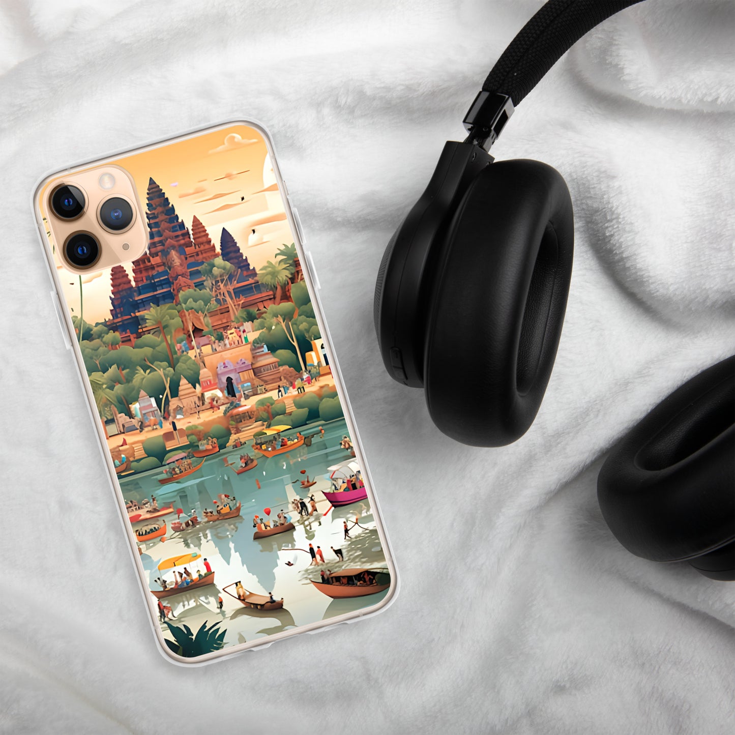 Coque pour iPhone® : Angkor Wat, merveille architecturale