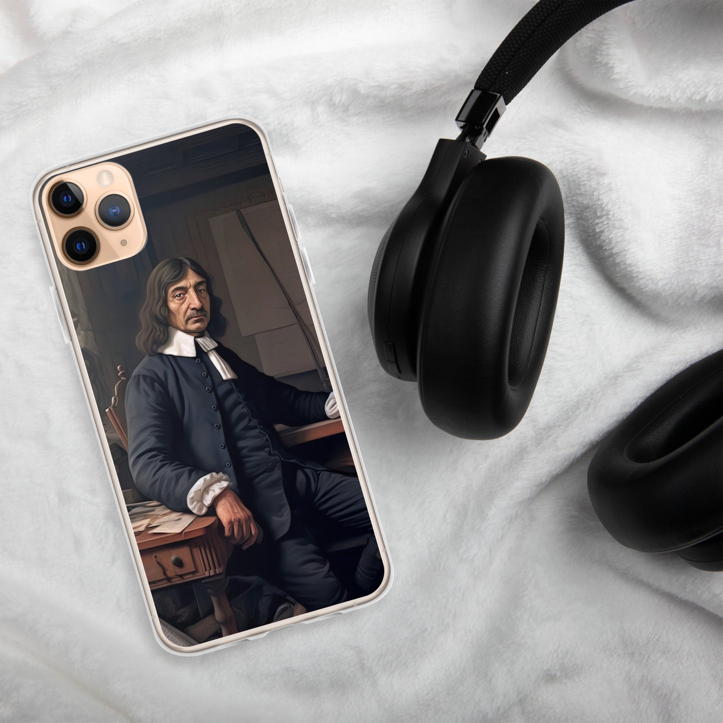 Coque pour iPhone® : Descartes, la recherche de la vérité