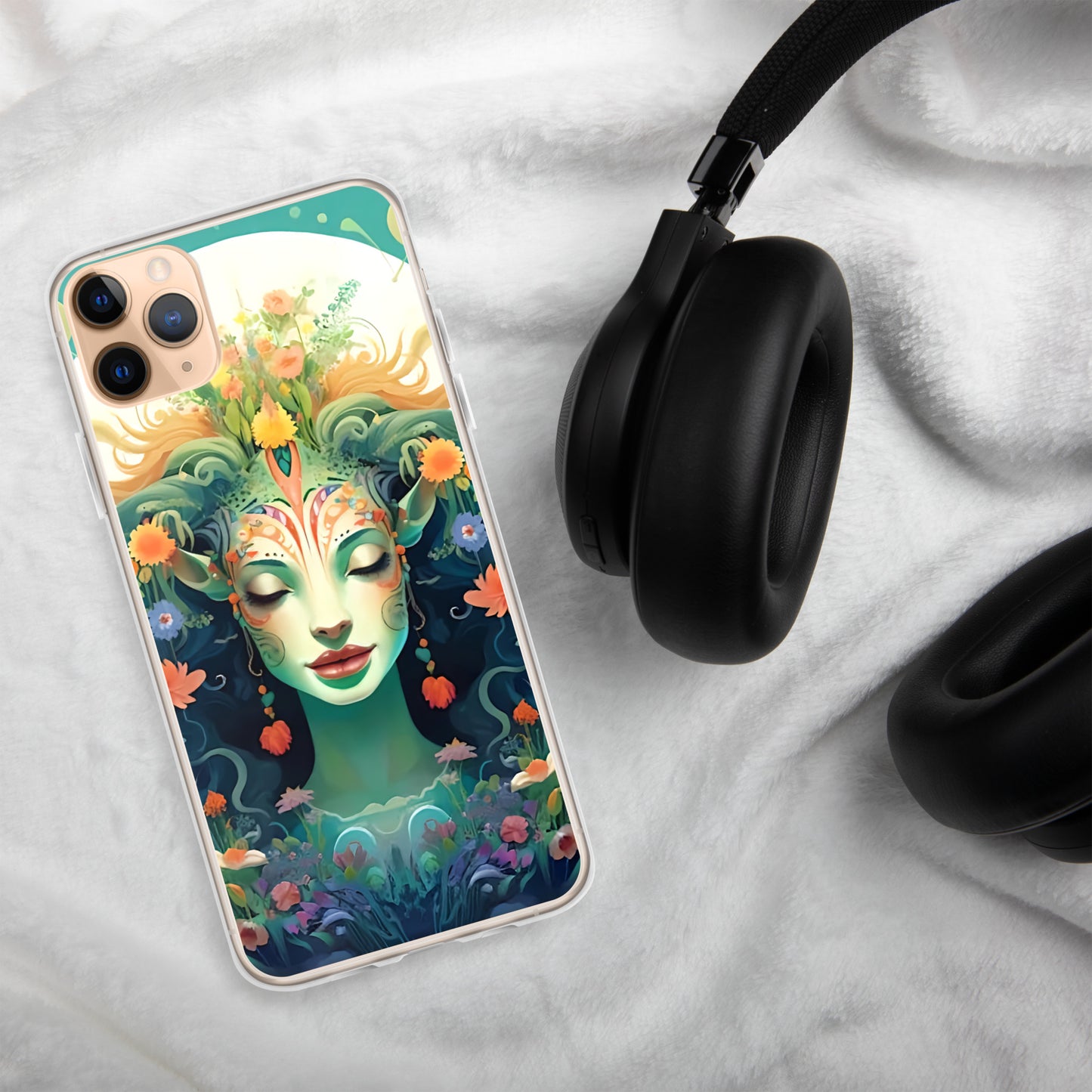 Coque pour iPhone® : Hathor, déesse de l'amour