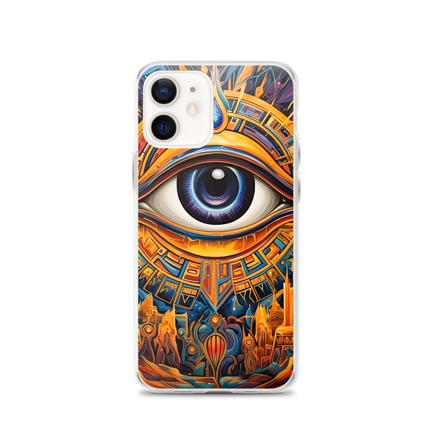 Coque d'iPhone® rigide : L'oeil d'Horus, guérison et protection