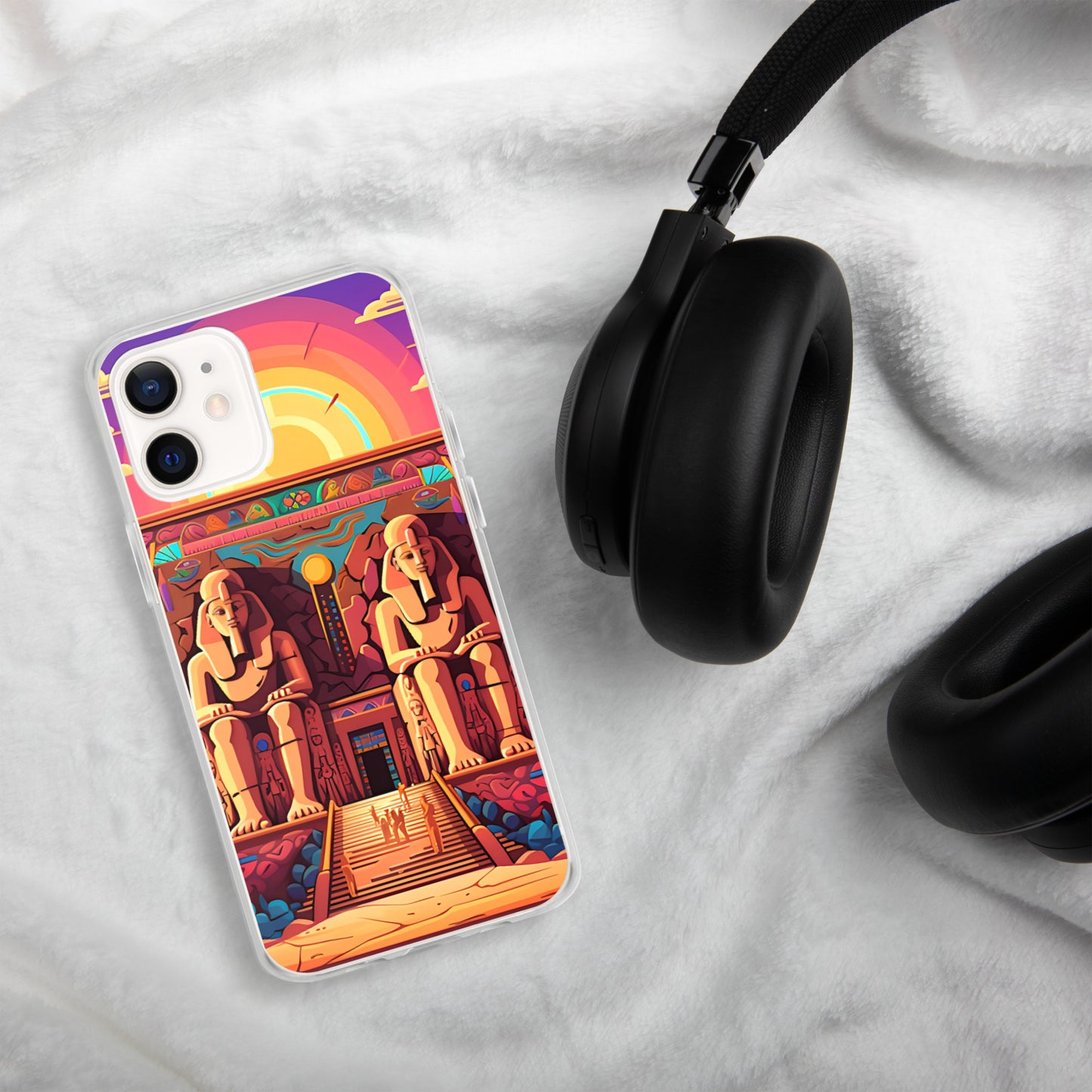 Coque pour iPhone® : Abu Simbel, alignement astronomique