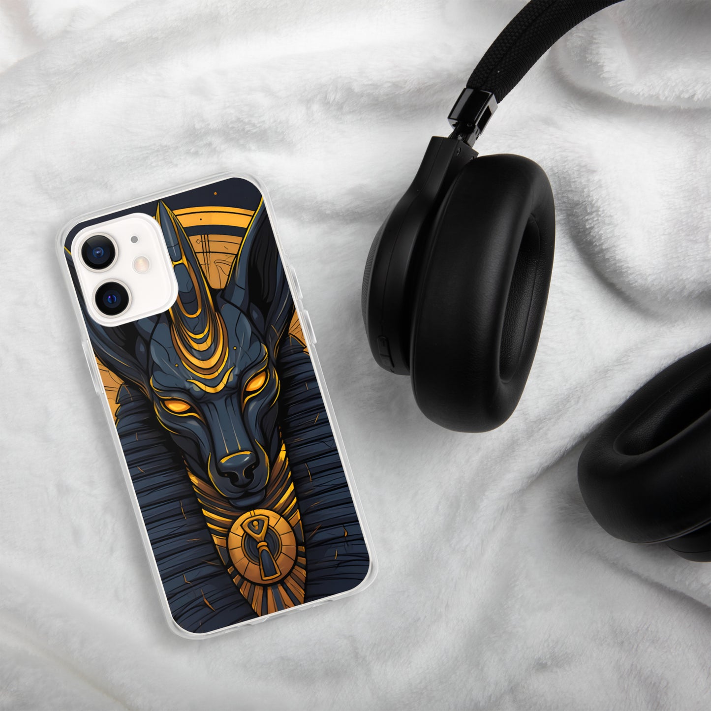 Coque pour iPhone® : Anubis, dieu de la mort et de la renaissance