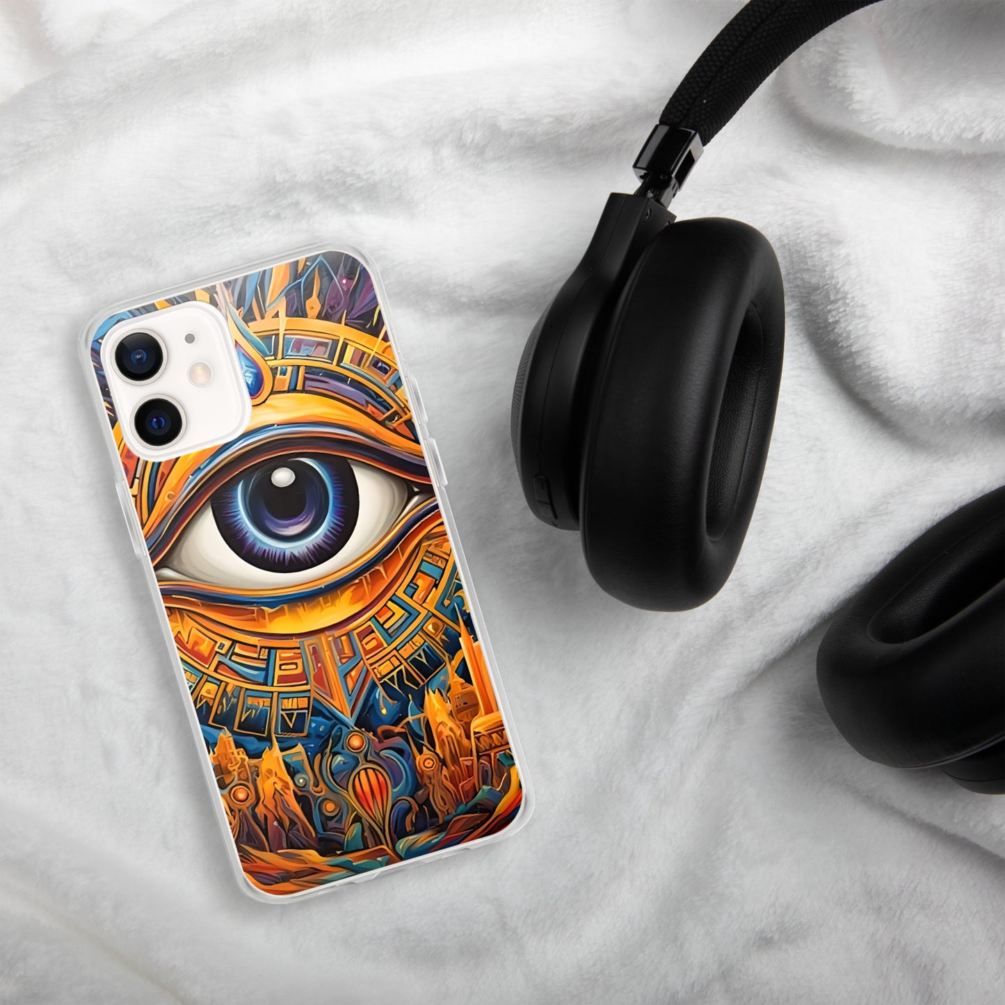 Coque pour iPhone® : L'oeil d'Horus, guérison et protection