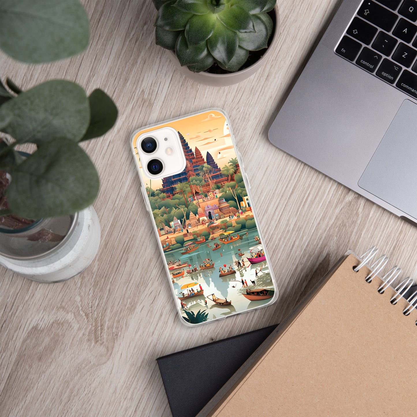 Coque pour iPhone® : Angkor Wat, merveille architecturale