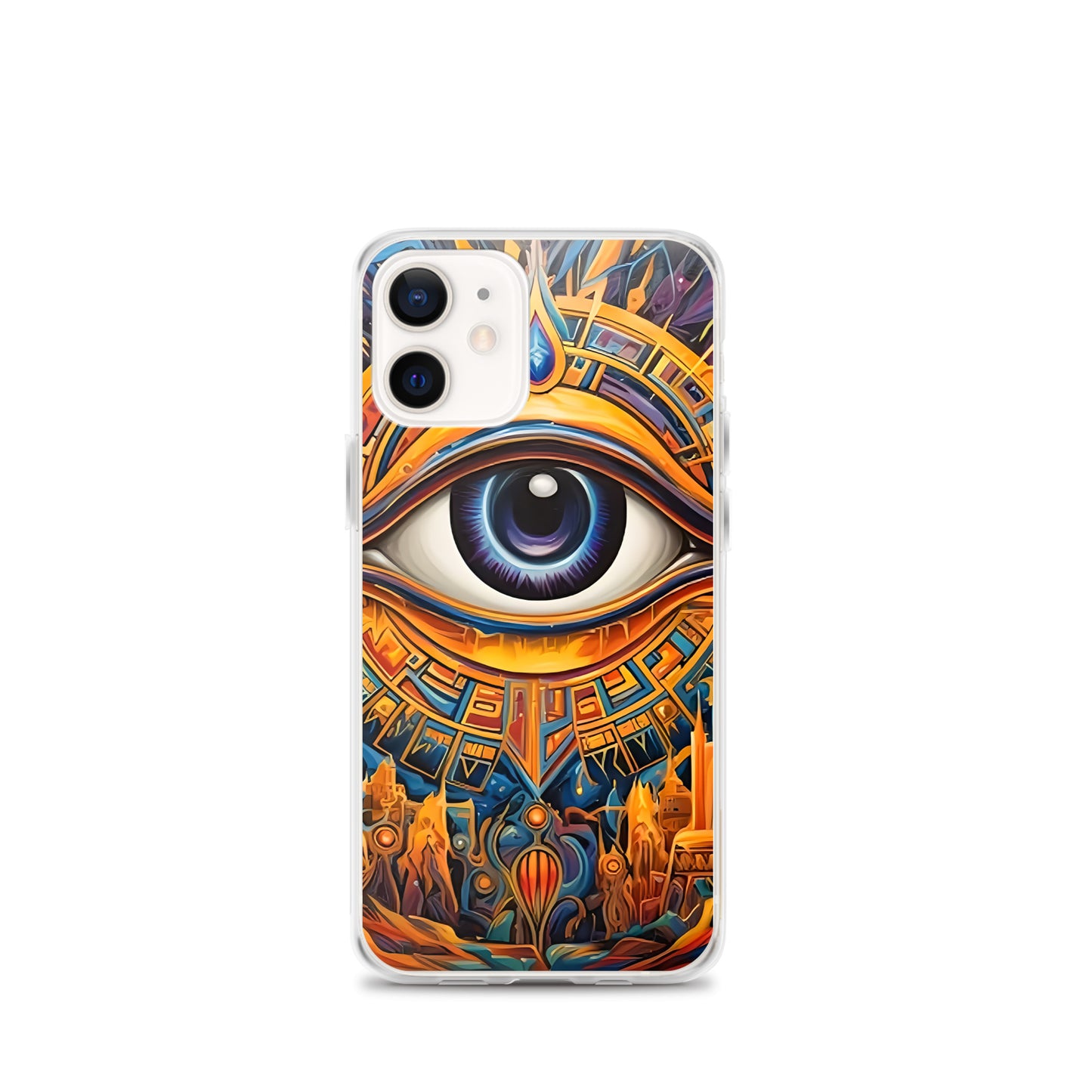 Coque d'iPhone® rigide : L'oeil d'Horus, guérison et protection