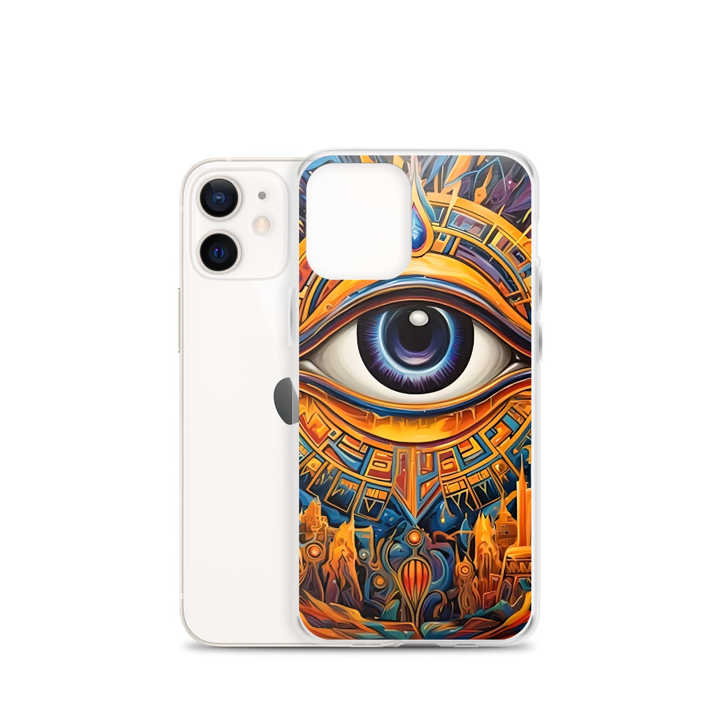 Coque d'iPhone® rigide : L'oeil d'Horus, guérison et protection