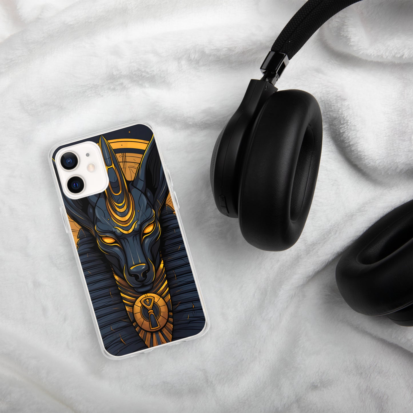 Coque pour iPhone® : Anubis, dieu de la mort et de la renaissance