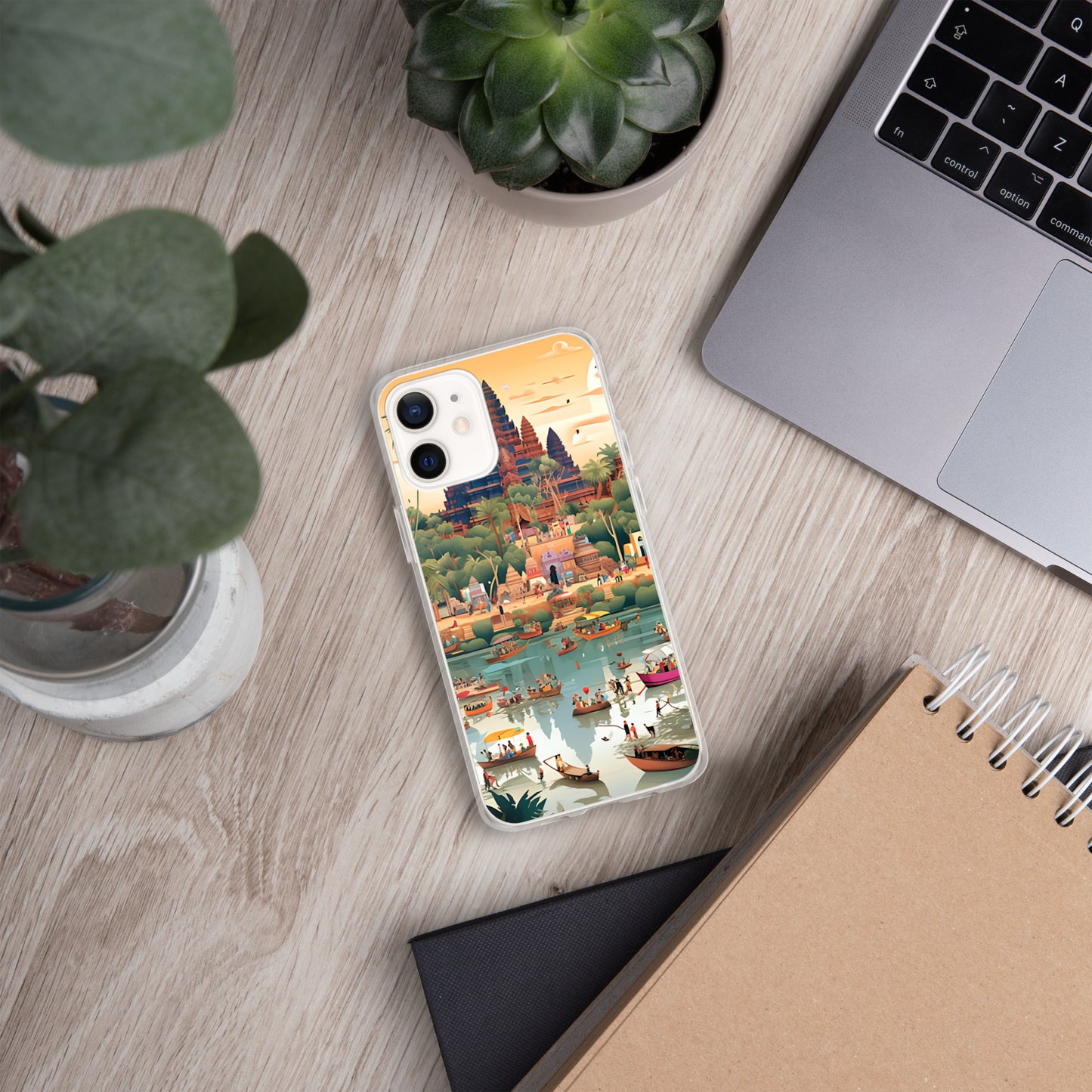 Coque pour iPhone® : Angkor Wat, merveille architecturale