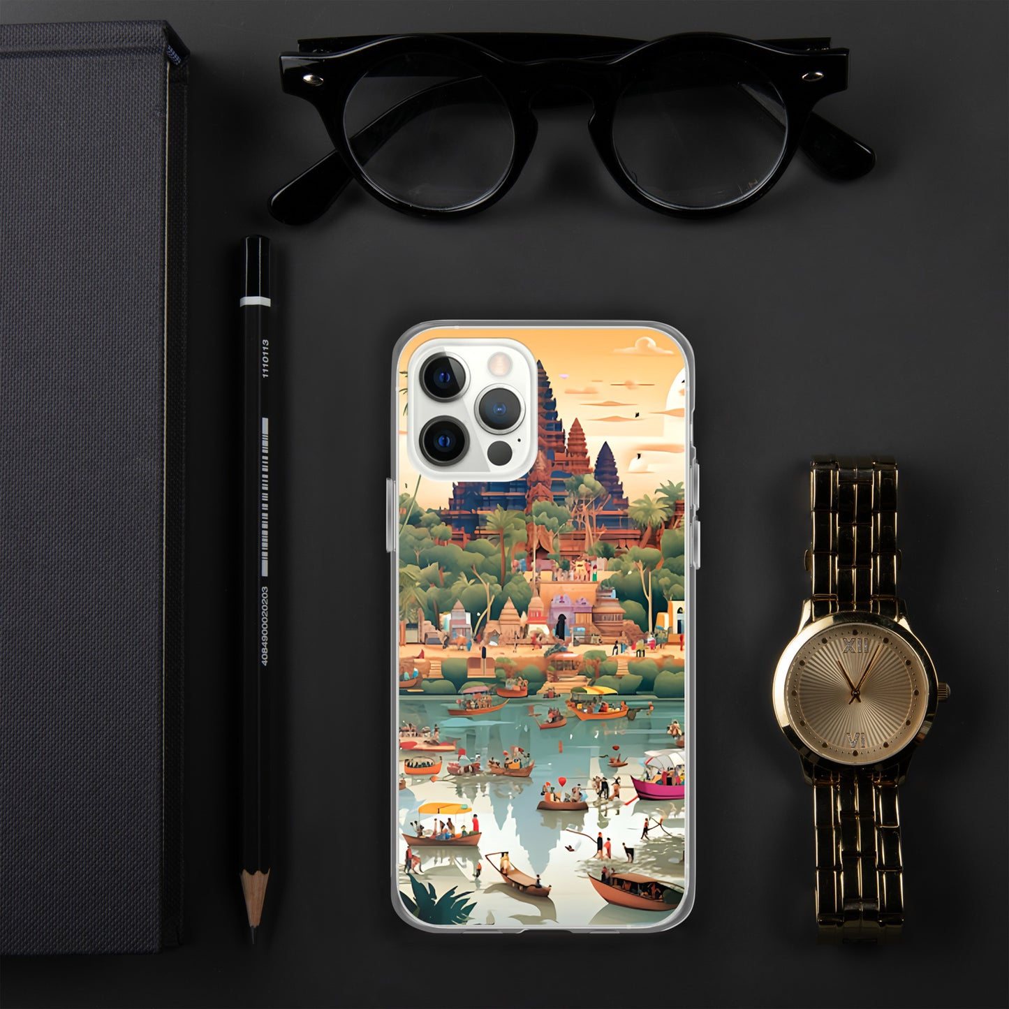 Coque pour iPhone® : Angkor Wat, merveille architecturale