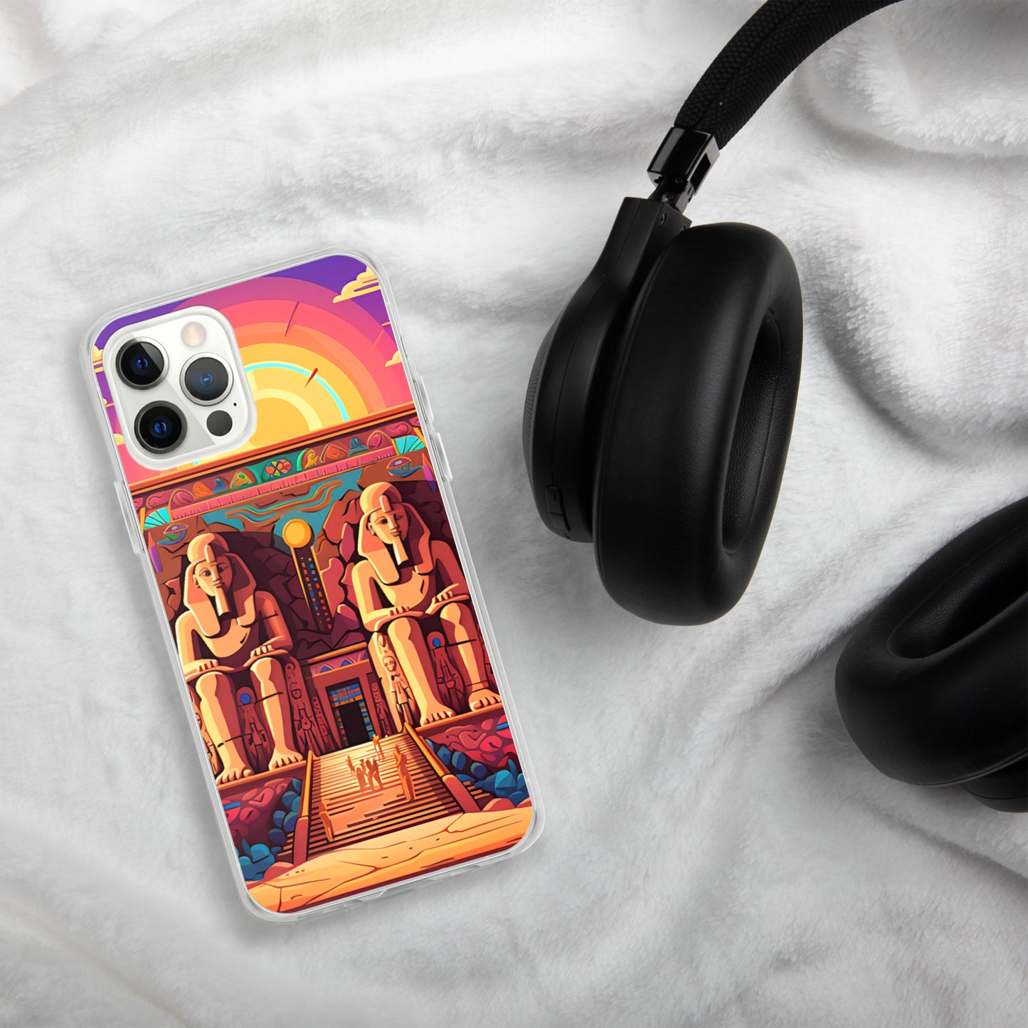 Coque pour iPhone® : Abu Simbel, alignement astronomique