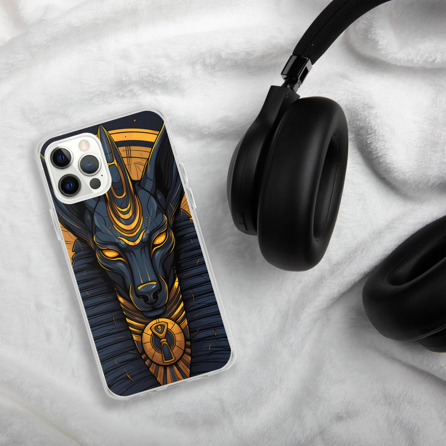 Coque pour iPhone® : Anubis, dieu de la mort et de la renaissance